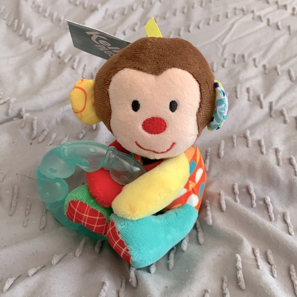 🐵Rattle & Teether Set🦁 NWT - Picture 4 of 4